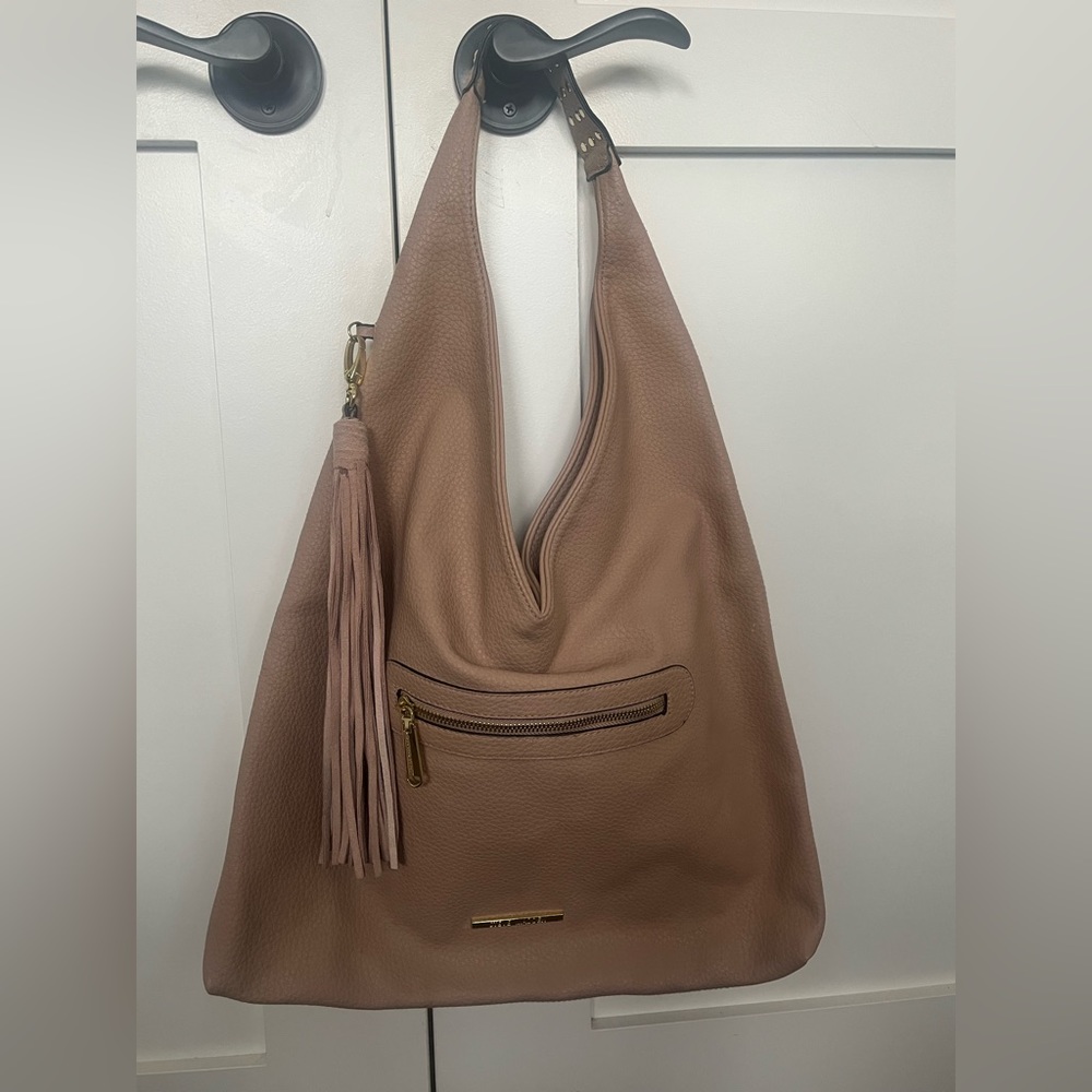 Pink Steve Madden Shoulder Purse with Studs